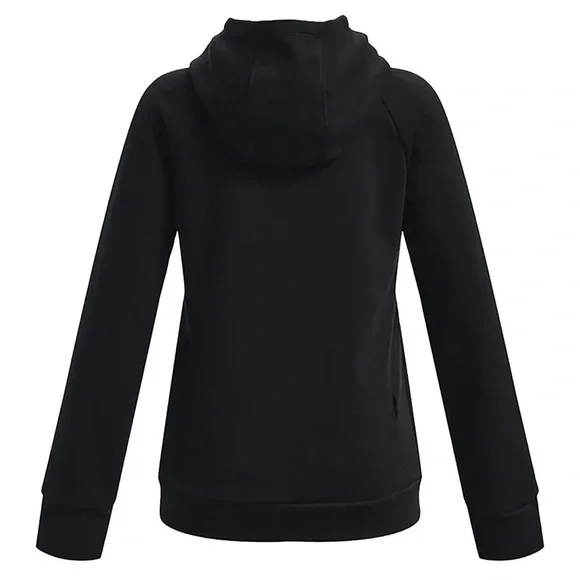 UNDER ARMOUR • Rival Fleece Sweatshirt Pullover Logo Hoodie - Picture 3 of 4